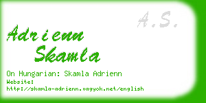 adrienn skamla business card